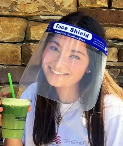 Comfort Face Shield With Elastic, 2-Pack/Discontinued