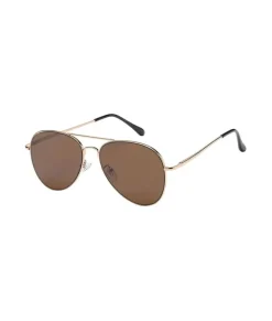 Jordan By Nayked Apparel Flat Lens Aviator Sunglasses With Sunglass Case And Microfiber Cloth