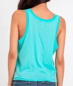 Ladies Ridiculously Soft Lightweight Knotted Tank