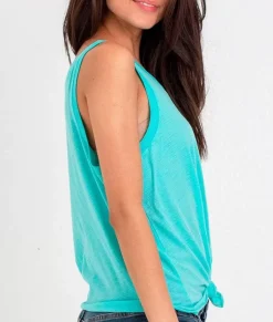 Ladies Ridiculously Soft Lightweight Knotted Tank