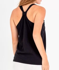 Ladies Ridiculously Soft Knotted Racerback Tank