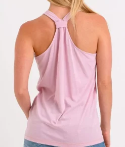 Ladies Ridiculously Soft Knotted Racerback Tank