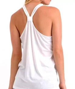 Ladies Ridiculously Soft Knotted Racerback Tank