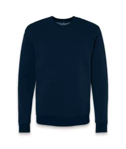 Men Soft Eco Friendly Crew Neck Pullover