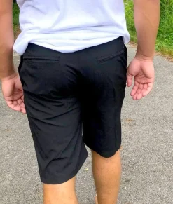 Men'S Black Hybrid Stretch Short