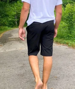 Men'S Black Hybrid Stretch Short