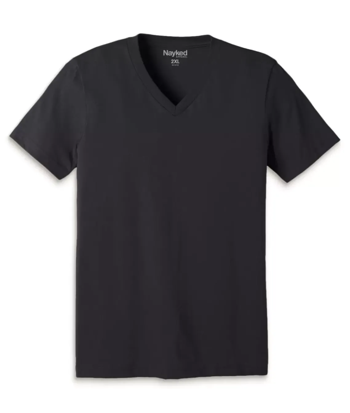 Men'S Classic Cotton Big Short Sleeve V-Neck T-Shirt