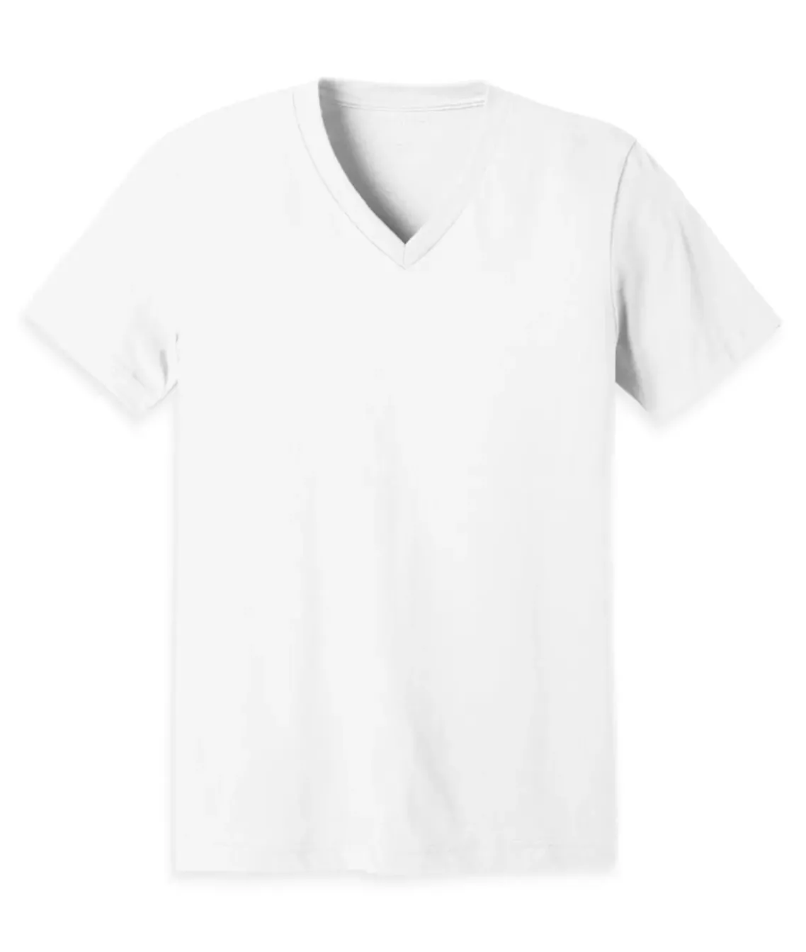 Men'S Classic Cotton Big Short Sleeve V-Neck T-Shirt