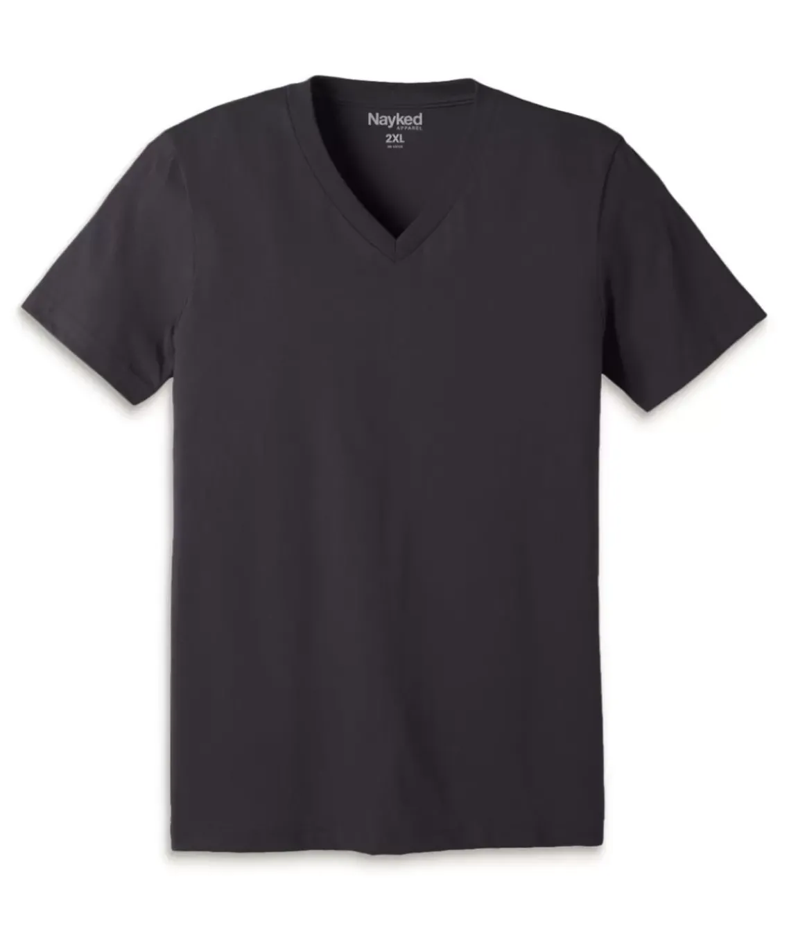Men'S Classic Cotton Big Short Sleeve V-Neck T-Shirt