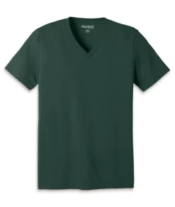Men'S Classic Cotton Big Short Sleeve V-Neck T-Shirt