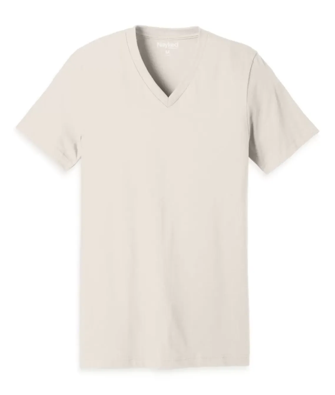 Men'S Classic Cotton Short Sleeve V-Neck T-Shirt