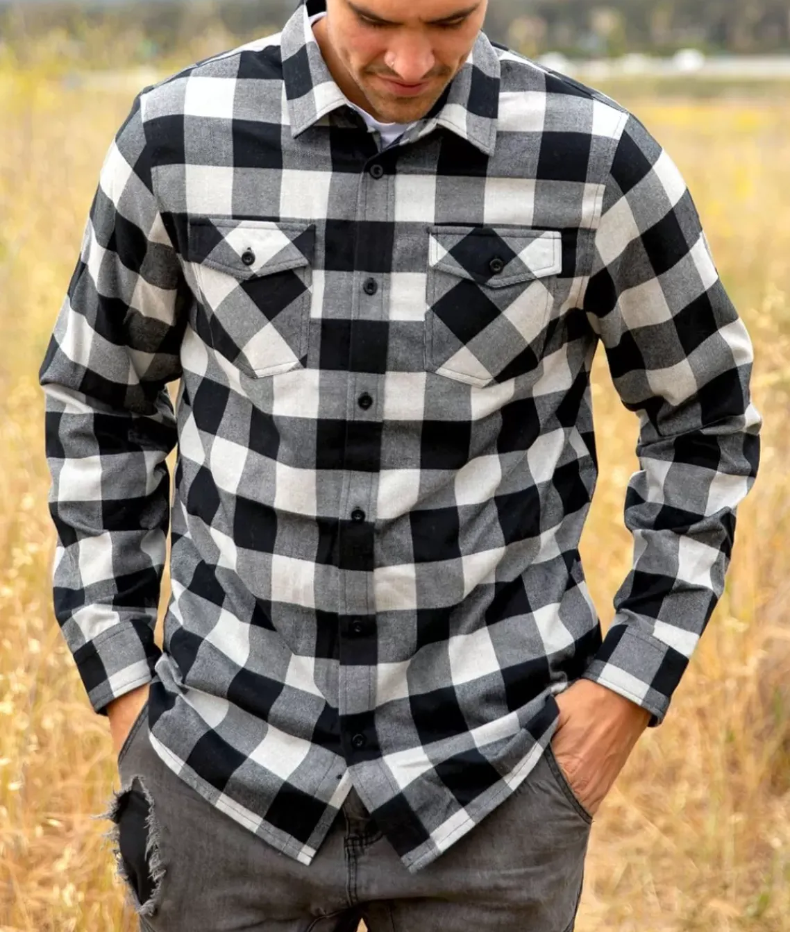 Men'S Classic Flannel Shirt