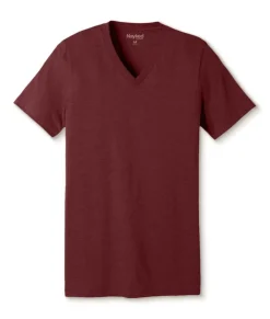 Men'S Classic Soft Heathered Short Sleeve V-Neck T-Shirt