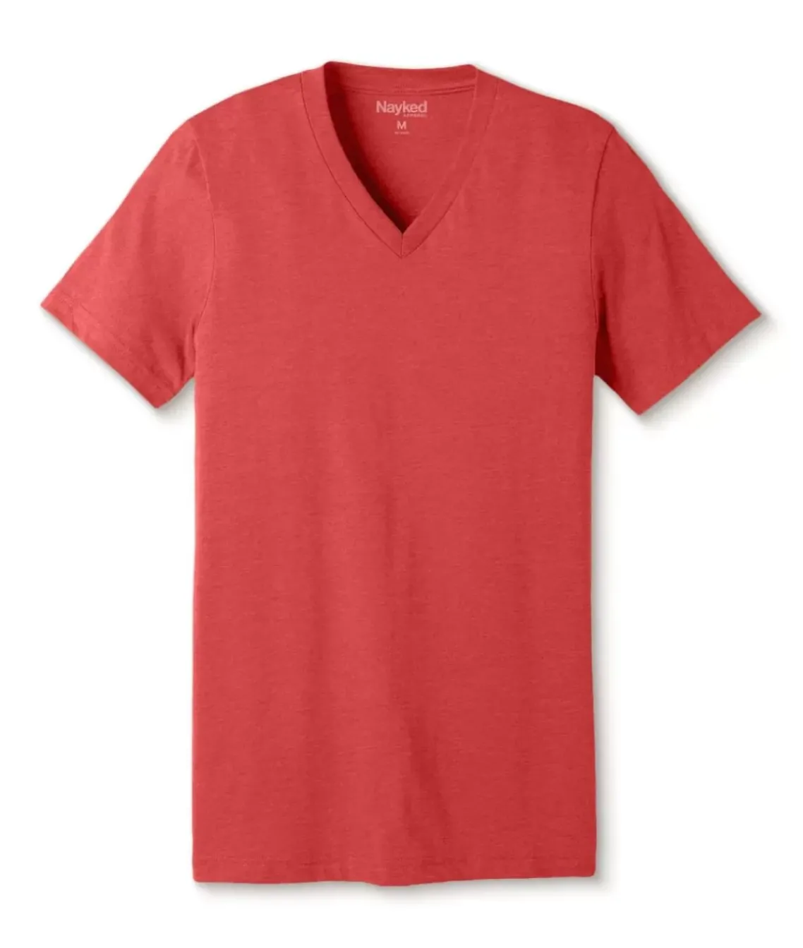 Men'S Classic Soft Heathered Short Sleeve V-Neck T-Shirt