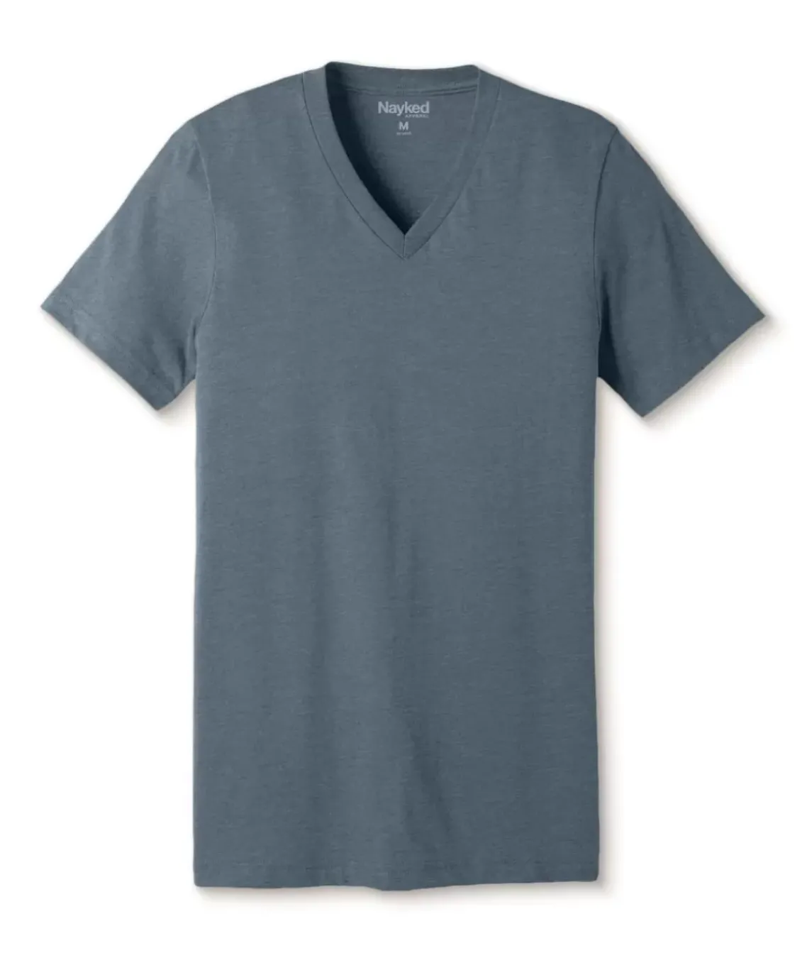 Men'S Classic Soft Heathered Short Sleeve V-Neck T-Shirt