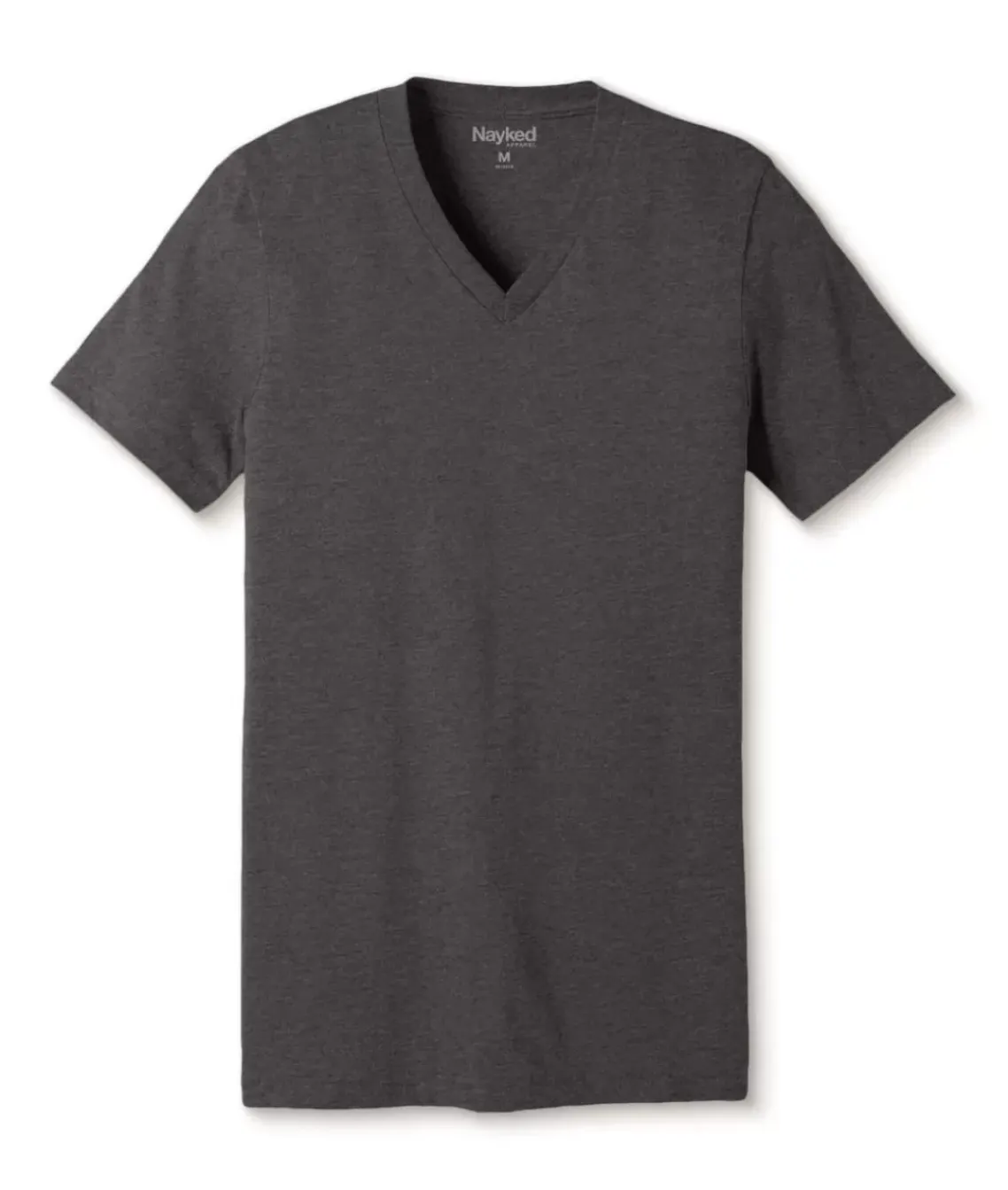 Men'S Classic Soft Heathered Short Sleeve V-Neck T-Shirt