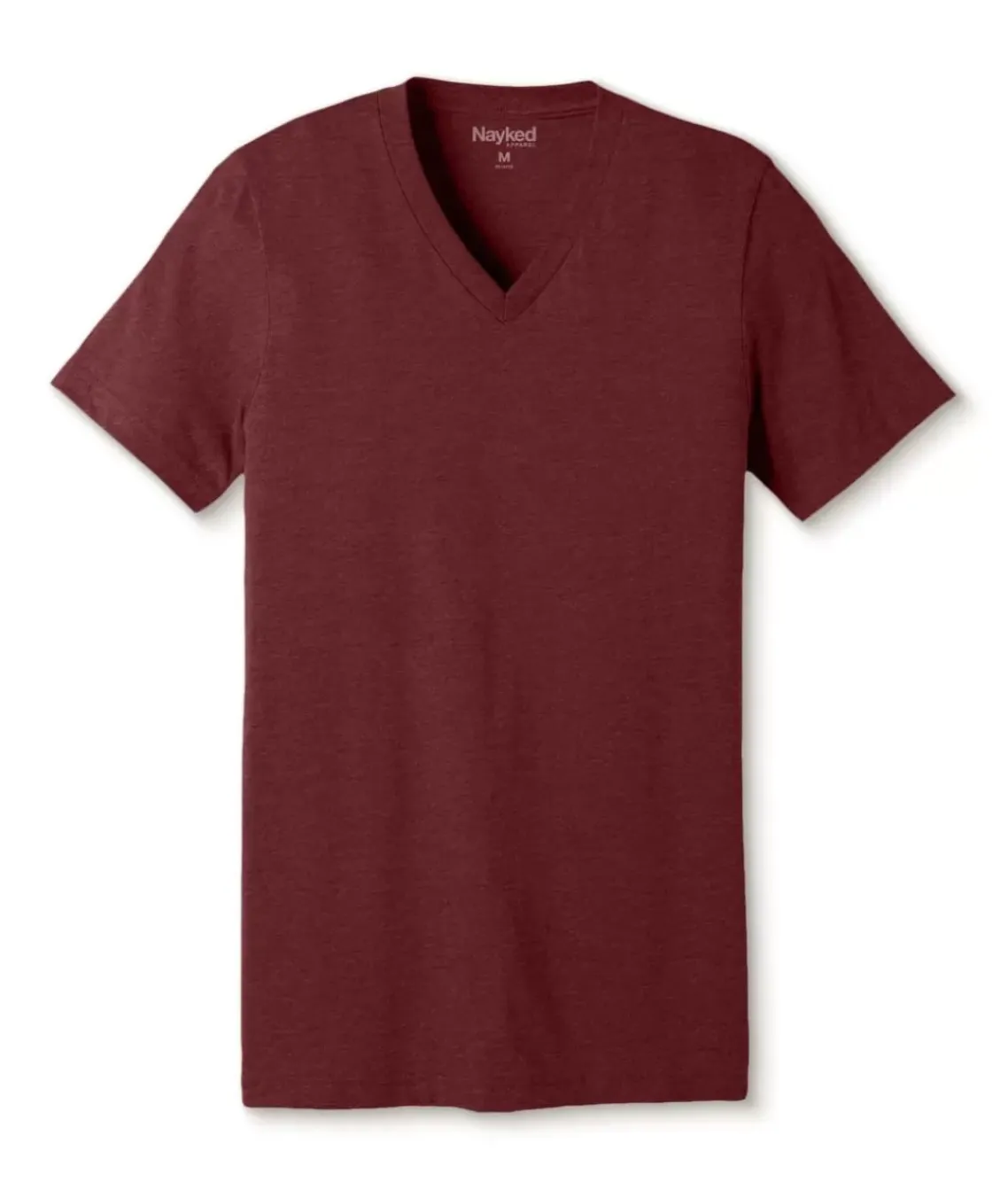 Men'S Classic Soft Heathered Short Sleeve V-Neck T-Shirt