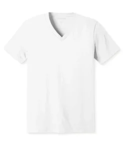 Men'S Classic Soft Heathered Big Short Sleeve V-Neck T-Shirt