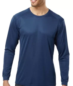 Men'S Long Islander Performance Upf Long Sleeve T-Shirt