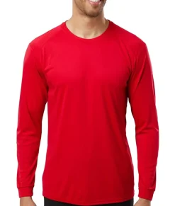Men'S Long Islander Performance Upf Long Sleeve T-Shirt