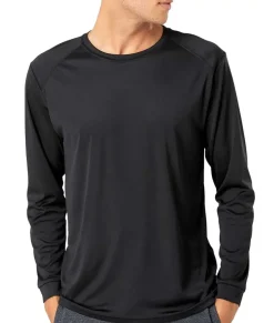 Men'S Long Islander Performance Upf Long Sleeve T-Shirt