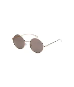 Men'S Metallic Round Sunglasses, Lifetime Guarantee