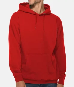 Men'S Midweight Premium Soft Pullover Sweatshirt Hoodie