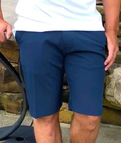 Men'S Navy Hybrid Stretch Short/Discontinued