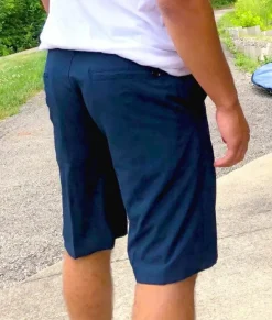 Men'S Navy Hybrid Stretch Short/Discontinued