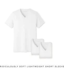 Men'S 3Pk Ridiculously Soft Lightweight V-Neck T-Shirt