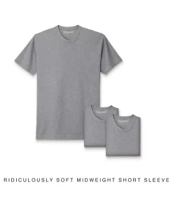 Men'S 3Pk Ridiculously Soft Midweight Crew T-Shirt