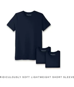 Men'S 3Pk Ridiculously Soft Lightweight Crew Neck T-Shirt