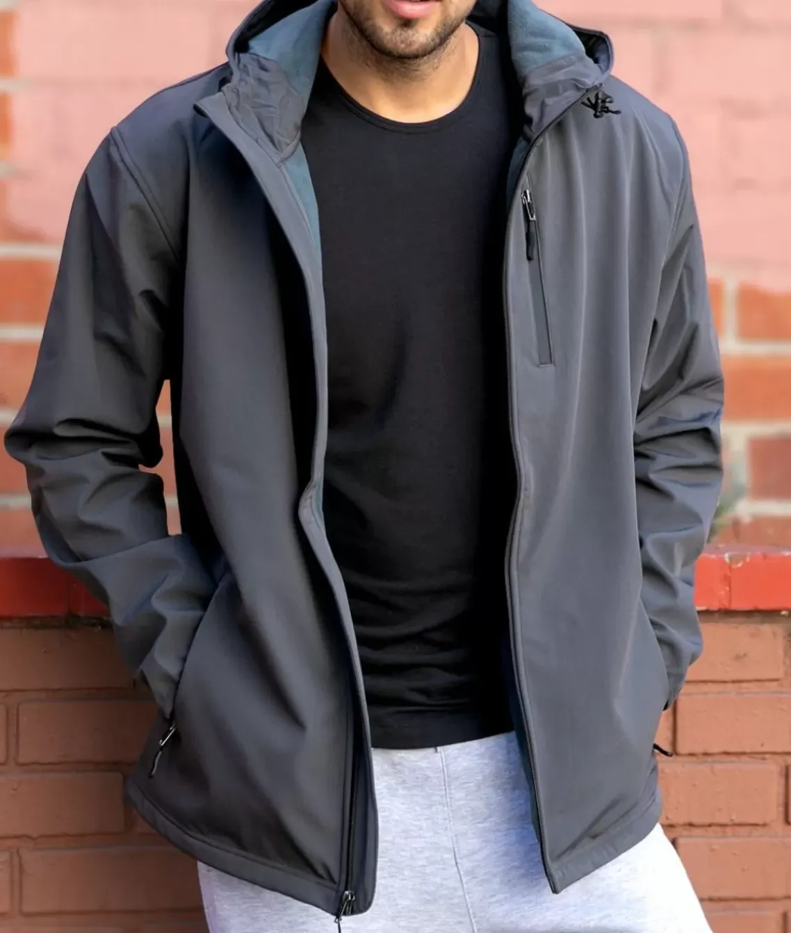 Men'S Poly-Tech Soft Shell Jacket