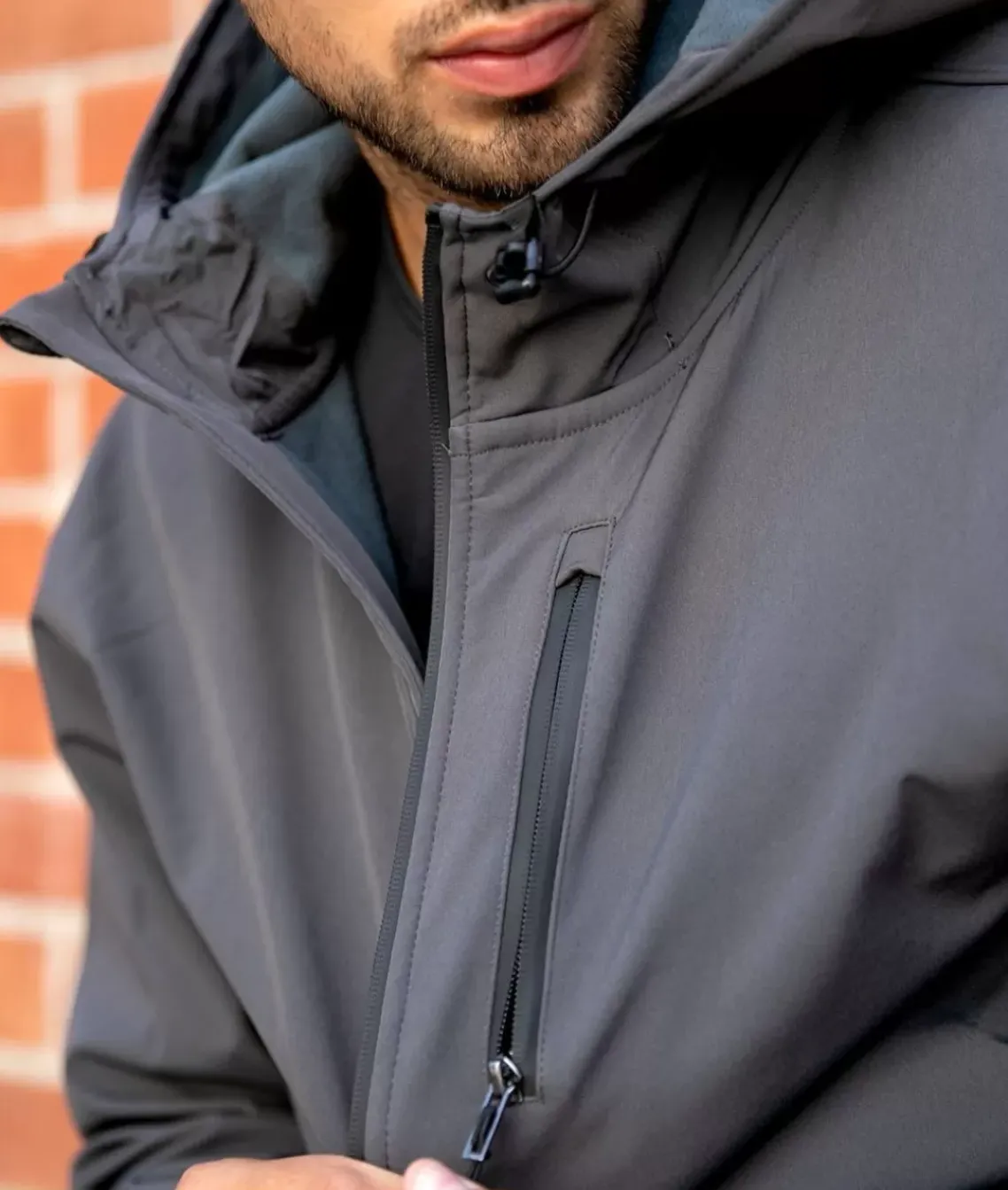 Men'S Poly-Tech Soft Shell Jacket