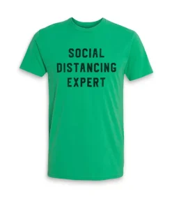 Men'S Ridiculously Soft 100% Cotton Graphic Tee | Social Distancing Expert