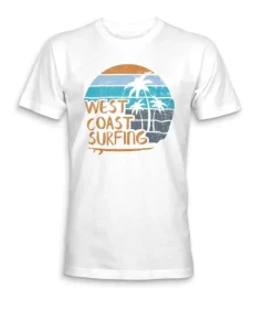 Men'S Ridiculously Soft 100% Cotton Graphic Tee | West Coast Surfing