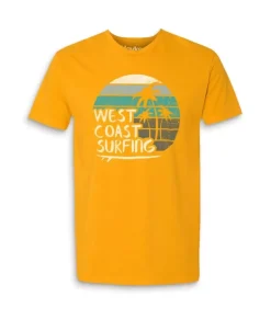 Men'S Ridiculously Soft 100% Cotton Graphic Tee | West Coast Surfing
