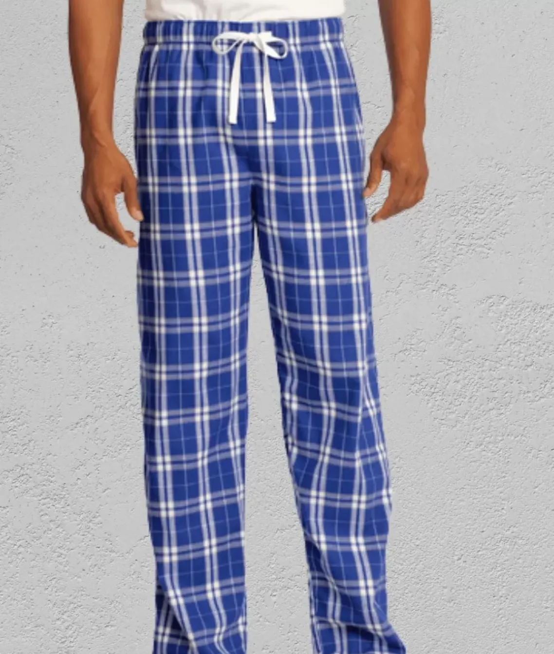 Men'S Ridiculously Soft 100% Cotton Drawstring Flannel Pants