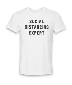Men'S Ridiculously Soft 100% Cotton Graphic Tee | Social Distancing Expert
