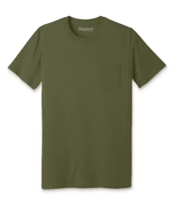 Men'S Ridiculously Soft 100% Cotton Pocket T-Shirt