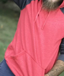 Men'S Ridiculously Soft Big Fleece Raglan Hoodie