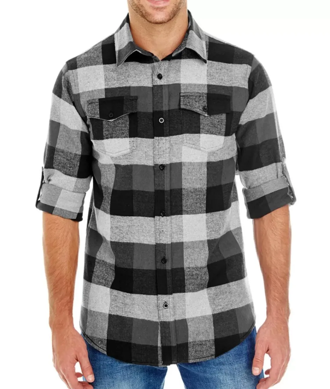 Men'S Ridiculously Soft Button Down Plaid Flannel Shirt