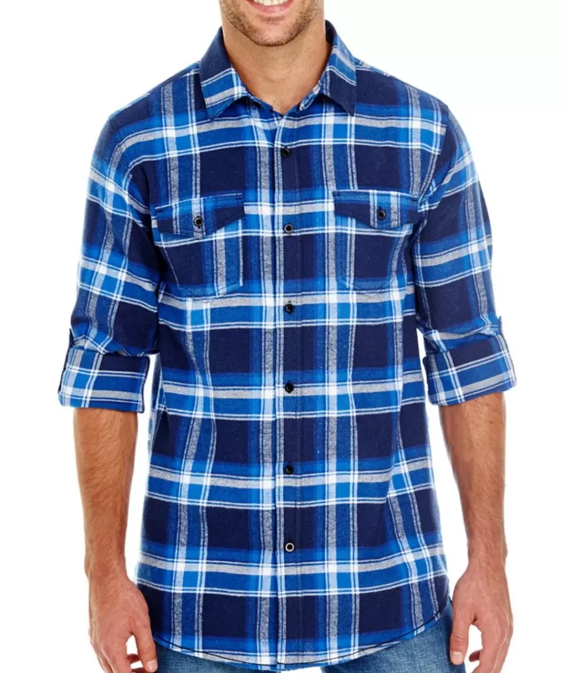 Men'S Ridiculously Soft Button Down Plaid Flannel Shirt