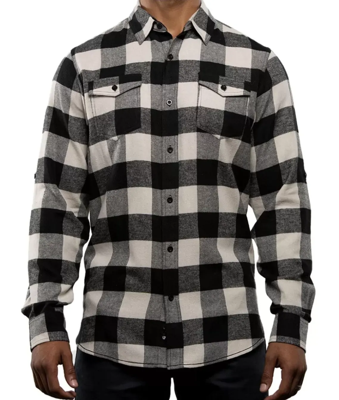 Men'S Ridiculously Soft Button Down Plaid Flannel Shirt
