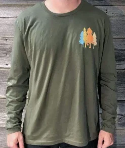 Men'S Ridiculously Soft Cotton Long Sleeve Graphic Tee | Take A Hike