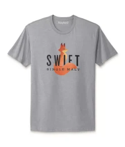 Men'S Ridiculously Soft Cotton Graphic Tee | Swift Single Malt