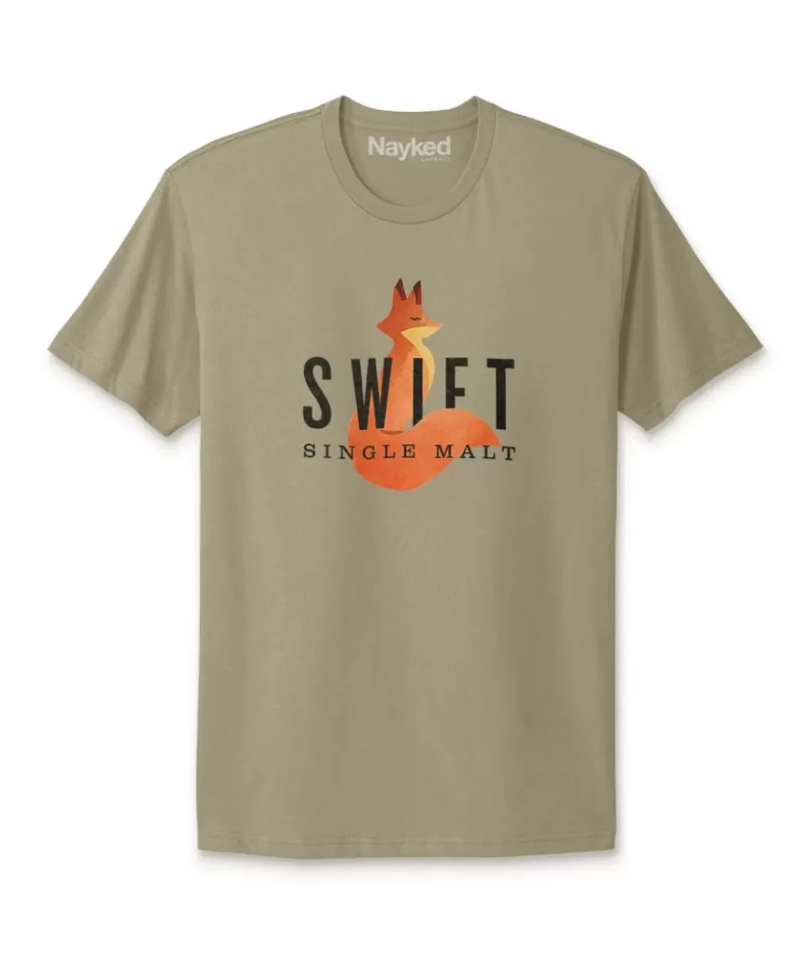 Men'S Ridiculously Soft Cotton Graphic Tee | Swift Single Malt