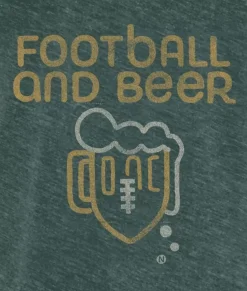 Men'S Ridiculously Soft Fleece Graphic Pullover Sweatshirt | Football And Beer