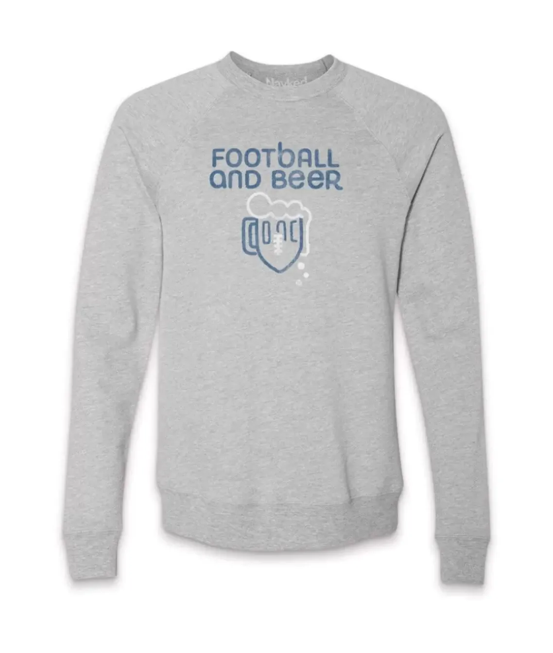 Men'S Ridiculously Soft Fleece Graphic Pullover Sweatshirt | Football And Beer