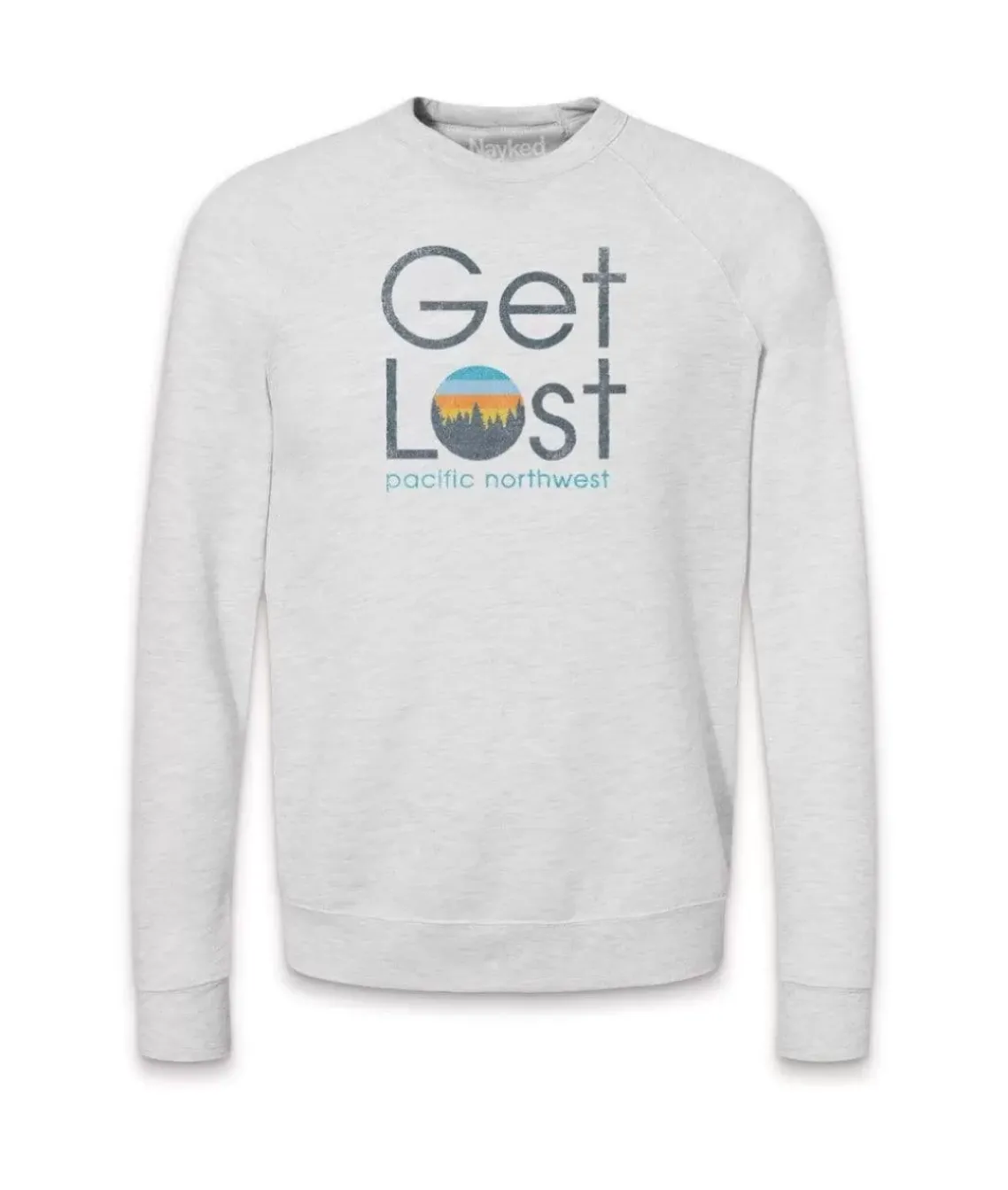Men'S Ridiculously Soft Fleece Pullover Graphic Sweatshirt | Get Lost